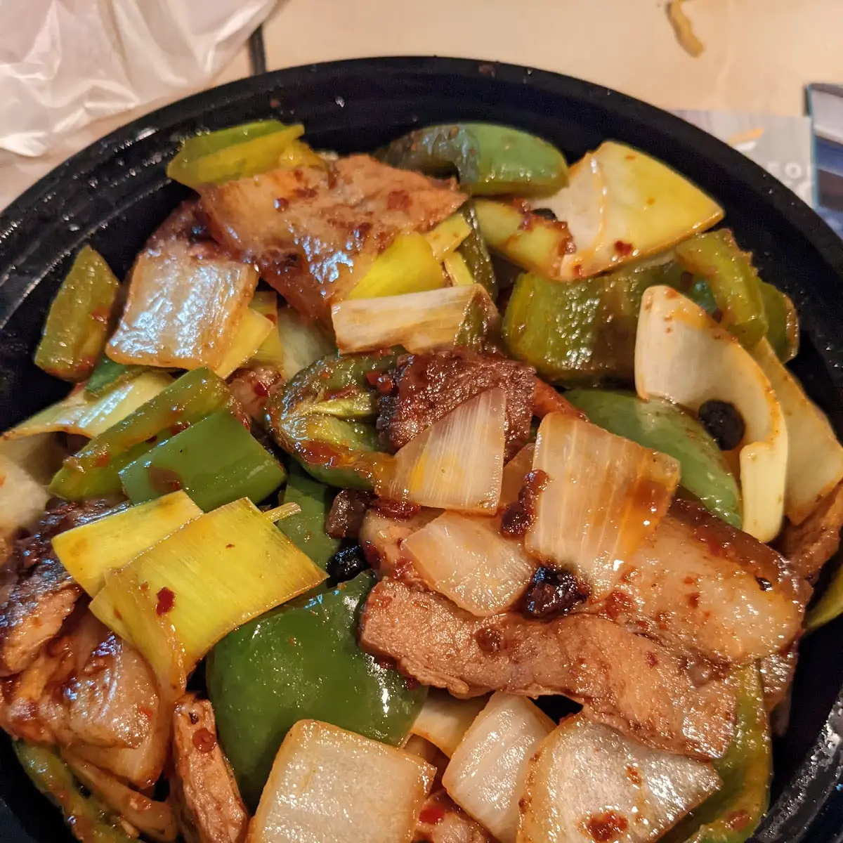 twice cooked pork回锅肉